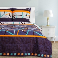 Постельное бельё "Этель" 2 сп. Урбан 175х215 см, 200х220 см, 70х70 см - 2 шт., 100% хлопок, бязь 125 г/м&sup2;