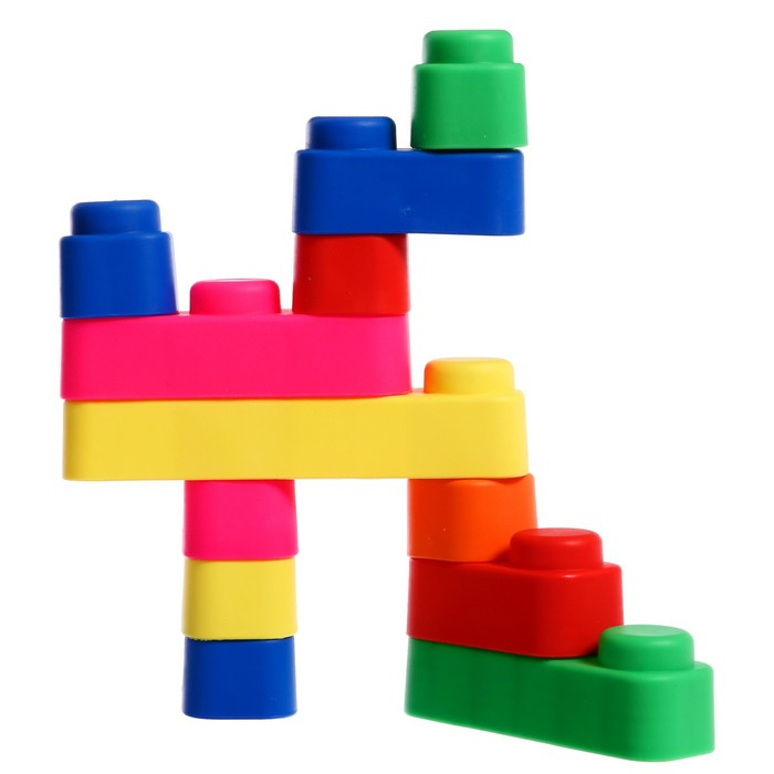 Конструктор «Мягкие кирпичики мини», 12 деталей Конструктор «Мягкие кирпичики мини», 12 деталей