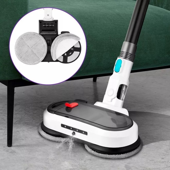 Пылесос Kitfort КТ-5158, вертикальный, беспроводной, 350 Вт, сухая/влажная уборка, 0.6 л Пылесос Kitfort КТ-5158, вертикальный, беспроводной, 350 Вт, сухая/влажная уборка, 0.6 л