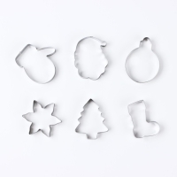 Новый год. Набор форм для печенья &laquo;Праздник&raquo;, 6 шт