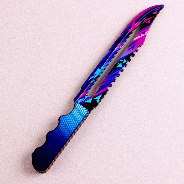 Деревянное оружие детское сувенирное &laquo;Нож&raquo;, фиолетовый