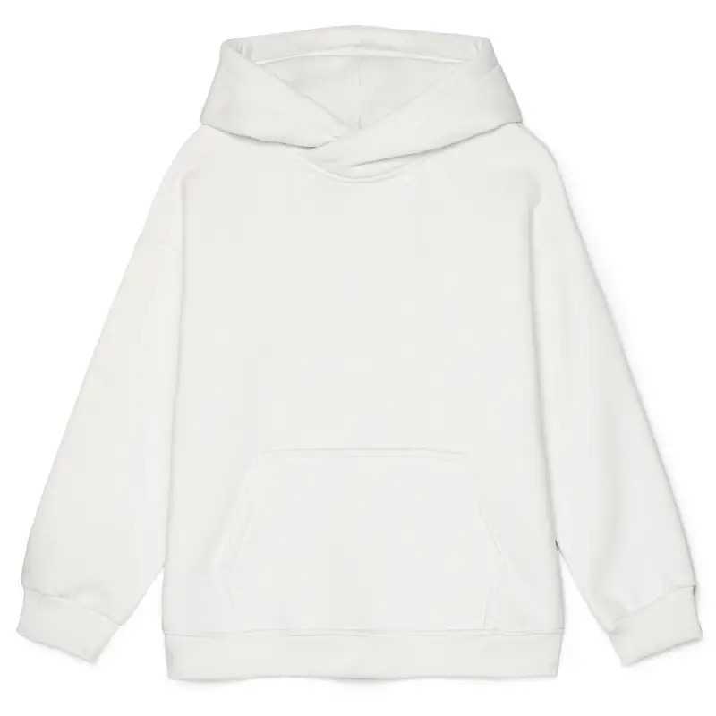 Худи детское оверсайз Junipero, молочное, 6 лет