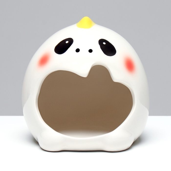 Домик  керамический, 10 х 10 х 10, 220 гр,