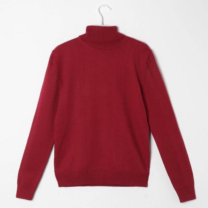 Джемпер мужской SL, 48, бордовый Джемпер мужской SL, 48, бордовый