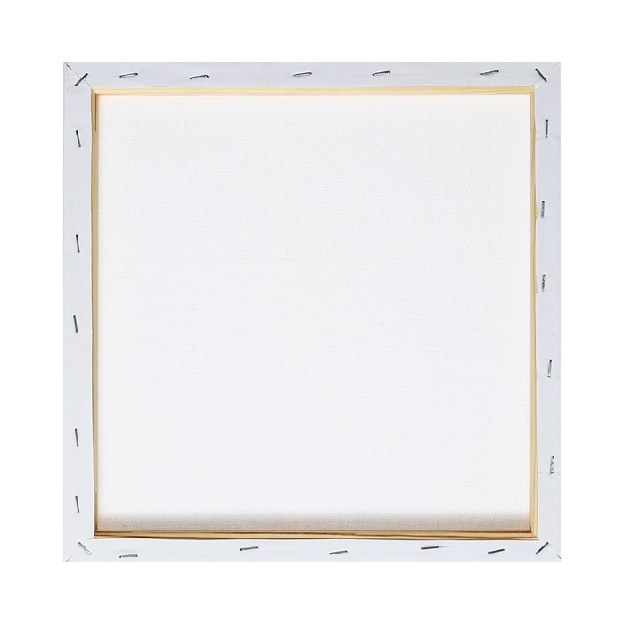 Холст на подрамнике 1,6х30х30 см, Calligrata, хлопок 100%, акриловый грунт, среднезернистый, 380г/м&sup2;