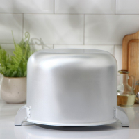 Кастрюля алюминиевая, 8 л, металлическая крышка Кастрюля алюминиевая, 8 л, металлическая крышка