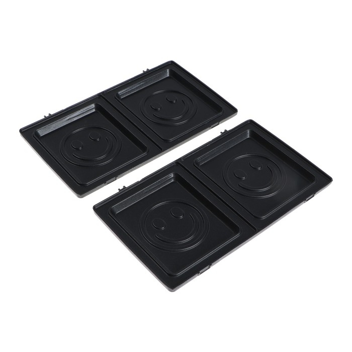 Вафельница электрическая Вафельница электрическая "Чудесница" ЭВ-4, 700 Вт, пончики, сэндвичи, чёрно-серебристая