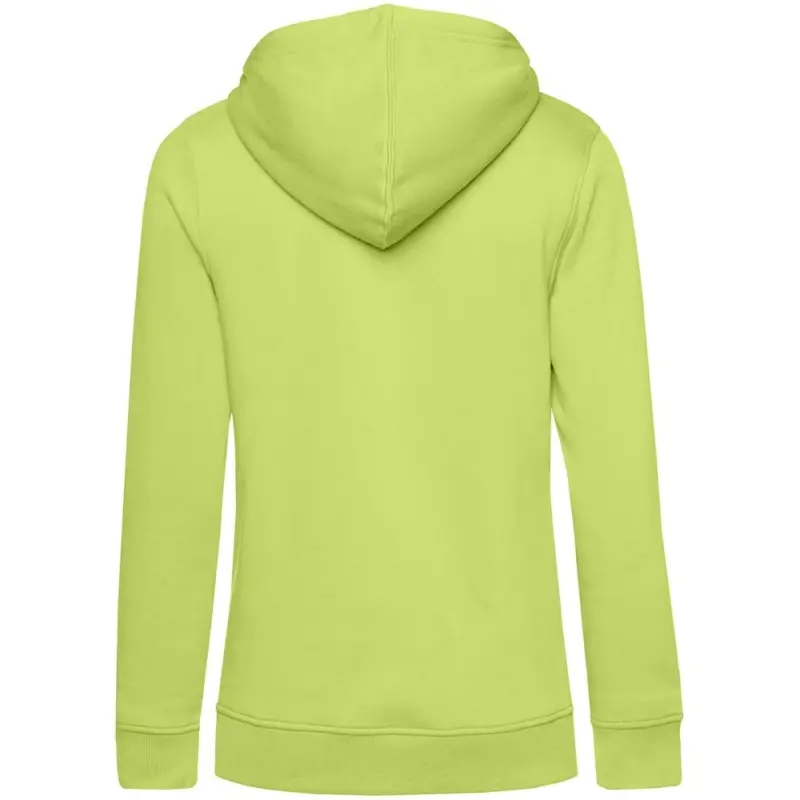 Толстовка с капюшоном женская BNC Inspire (Organic), зеленое яблоко, размер XS