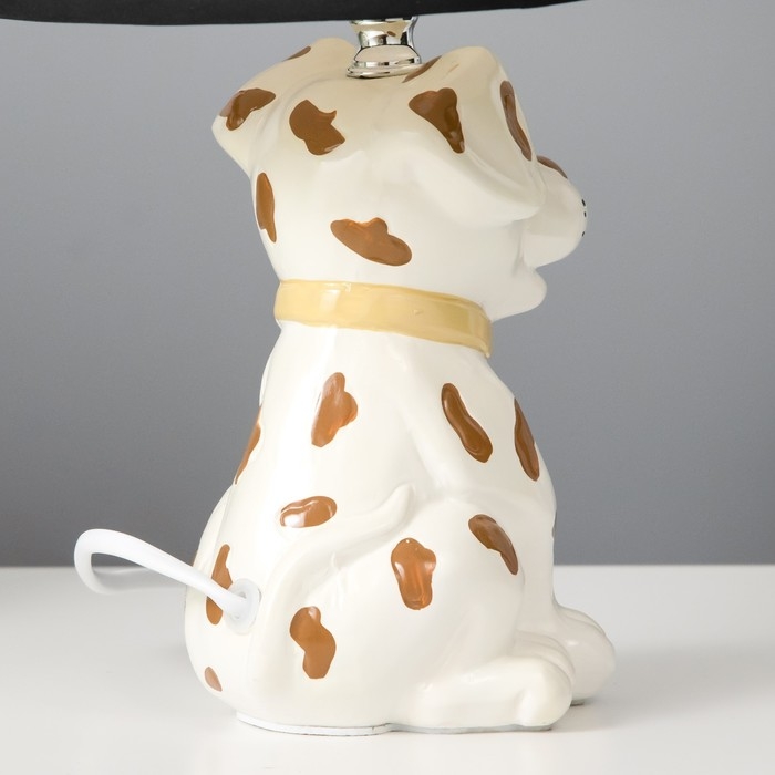 Лампа настольная "Довольный песик" h=18 см, (220V/Е14) МИКС RISALUX