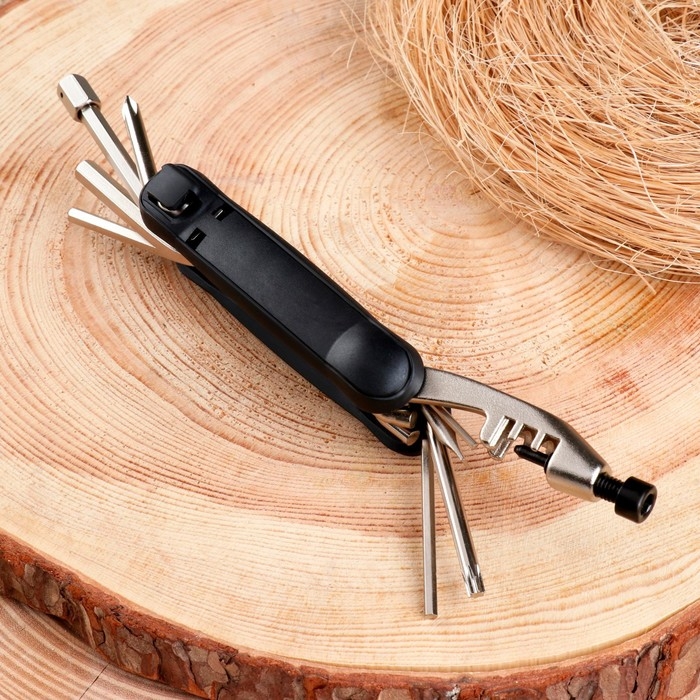 Мультитул велосипедный универсальный 12 в 1 Мультитул велосипедный универсальный 12 в 1