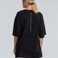 Футболка оверсайз &laquo;Внутренний Рим&raquo;, черная, размер XS/S