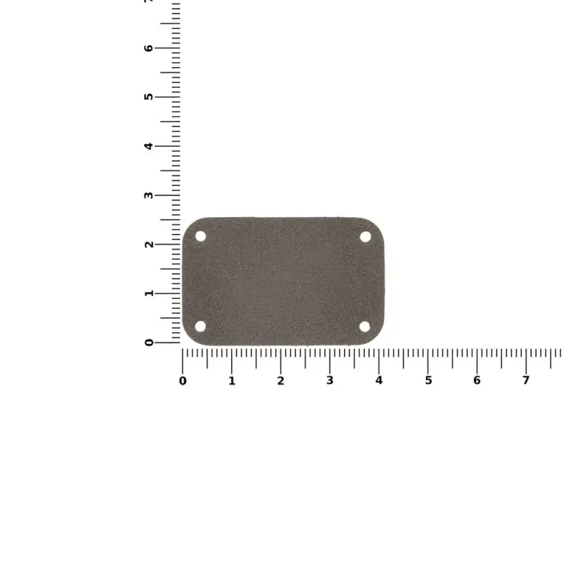 Лейбл Etha Nubuсk, S, серый