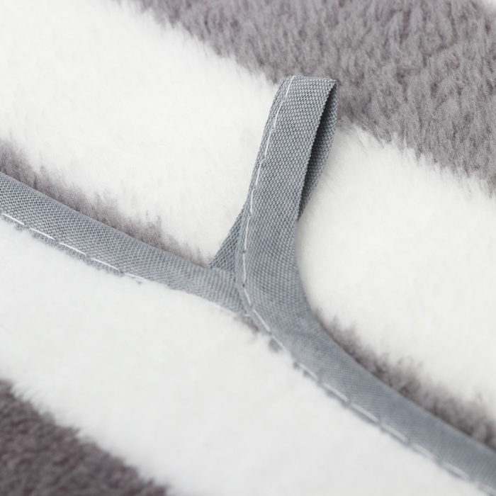 Полотенце банное Этель Полотенце банное Этель "Полосы", цв. серый, 70х140 см, 100% п/э, 240 г/м2