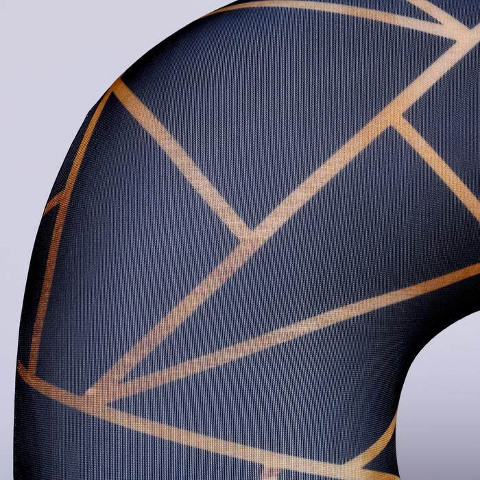 Подушка для путешествий антистресс &laquo;Золото на чёрном&raquo;