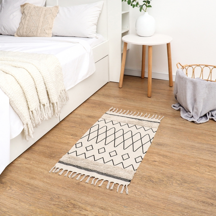 Ковер lines 50х80 &plusmn; 3 см, 1000 гр/м2, 100% хлопок