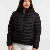 Куртка с подогревом Thermalli Chamonix черная, размер S