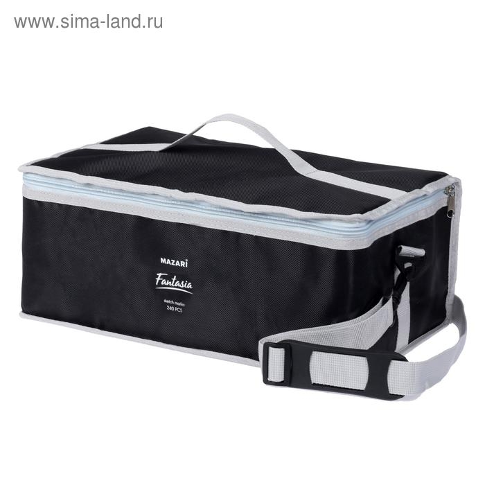 Маркеры для скетчинга двусторонние Mazari Fantasia, 240 цветов, (2 маркера-блендера) Маркеры для скетчинга двусторонние Mazari Fantasia, 240 цветов, (2 маркера-блендера)