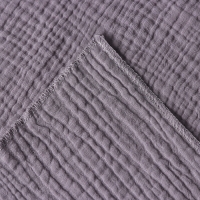 Пеленка двухслойная "Крошка Я" Gray-blue 130х100см, 100 % хлопок