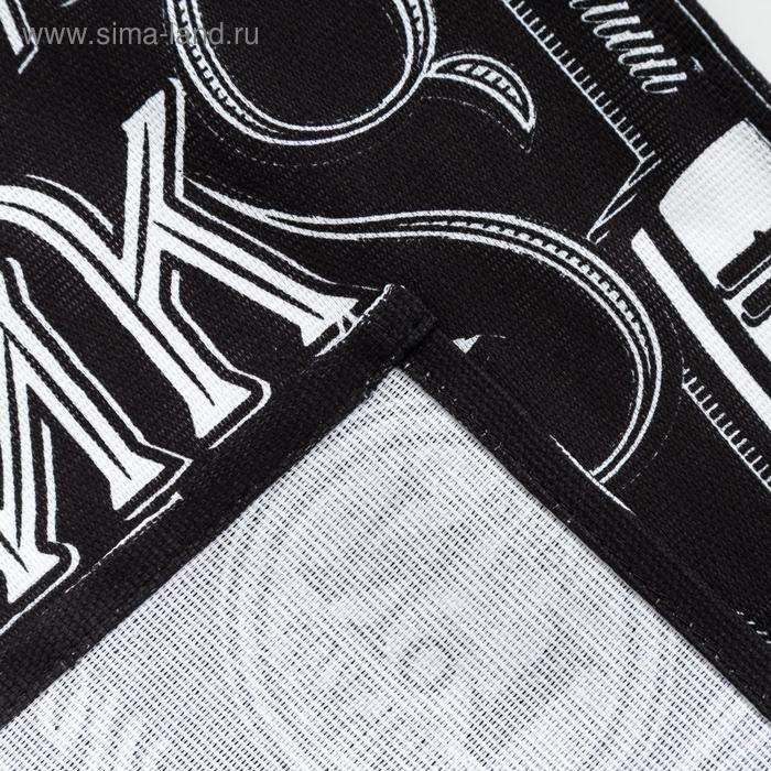 Кухонный набор (3 предмета) &laquo;100% Мужик&raquo;, фартук 70х60 см, прихватка 20х20 см, полотенце35х60см