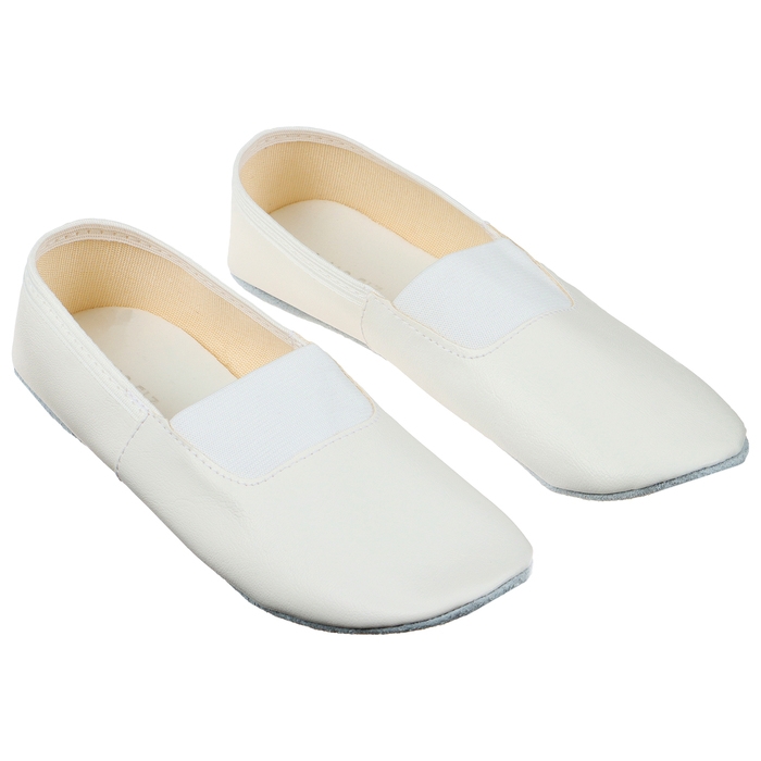 Чешки комбинированные, р. 34, длина стопы 21,6 см, цвет белый Чешки комбинированные, р. 34, длина стопы 21,6 см, цвет белый