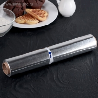 Фольга пищевая алюминиевая «Универсальная», 29 см × 100 м, 11 мкм Фольга пищевая алюминиевая «Универсальная», 29 см × 100 м, 11 мкм