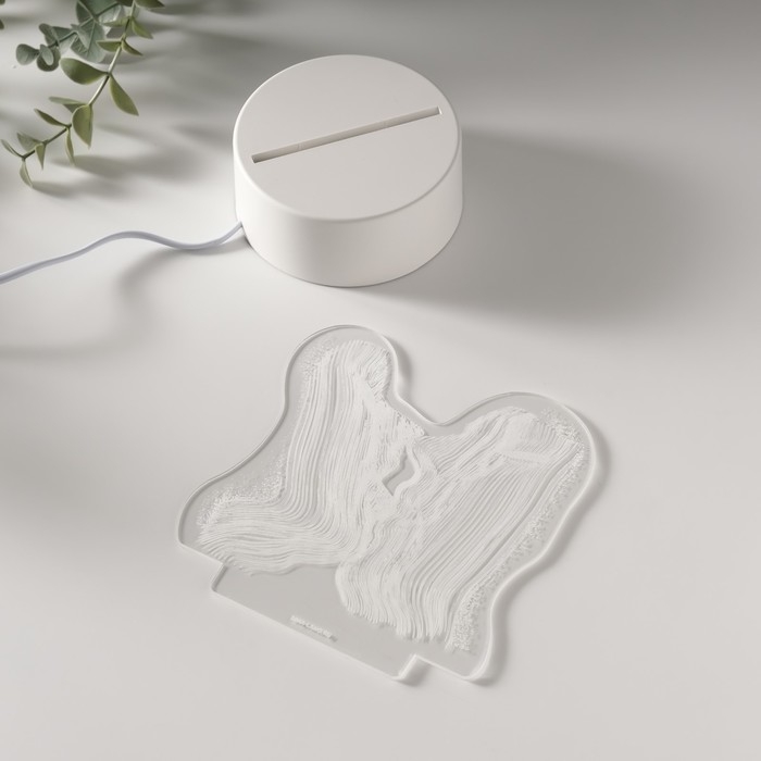 Светильник "Поцелуй" LED RGB от сети RISALUX