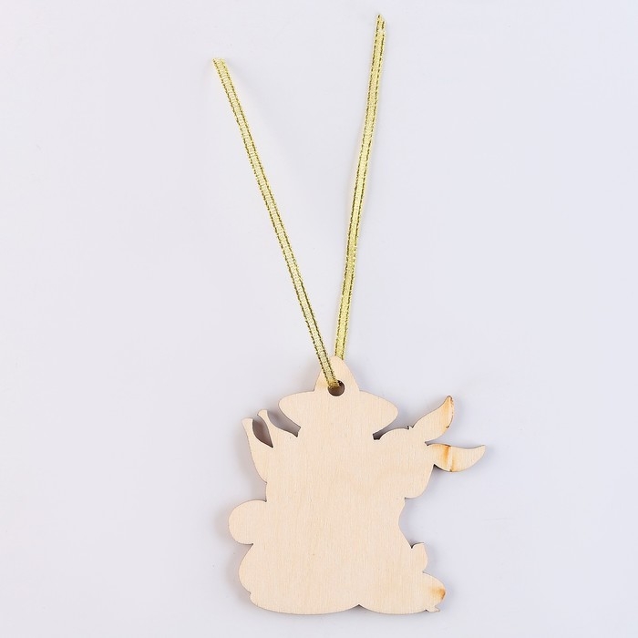 Ёлочная игрушка - подвеска деревянная «Новый год! Зверята» Ёлочная игрушка - подвеска деревянная «Новый год! Зверята»