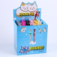 Прикол ручка «Котик», боксёр, цвета МИКС Прикол ручка «Котик», боксёр, цвета МИКС