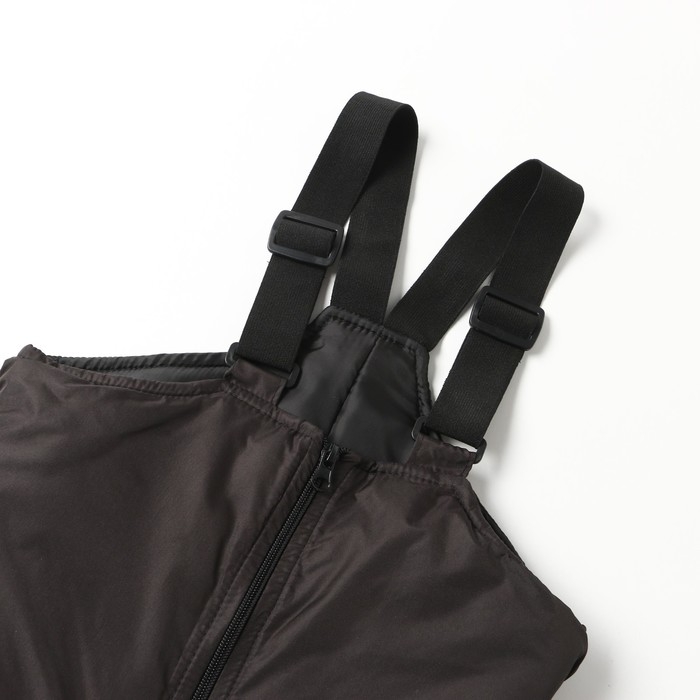 Брюки детские утеплённые, цвет чёрный, рост 110 см