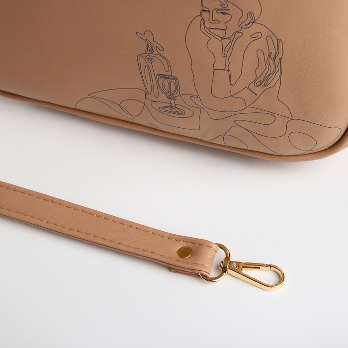 Сумка женская через плечо TEXTURA, маленького размера, цвет бежевый