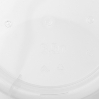 Горшок для орхидей с поддоном, 3,5 л, пластиковый, цвет прозрачный Горшок для орхидей с поддоном, 3,5 л, пластиковый, цвет прозрачный