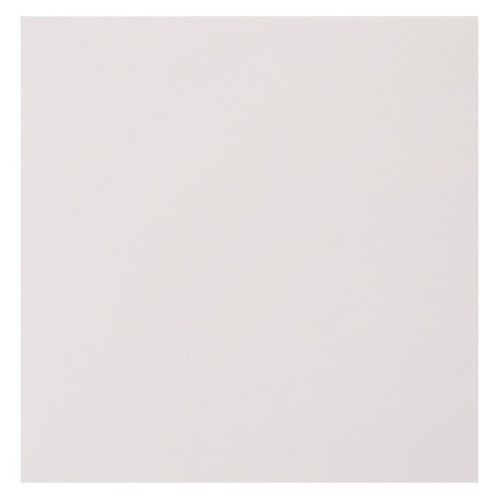 Блок с липким краем 76 х 76 мм, 50 листов, прозрачный пластик, белый