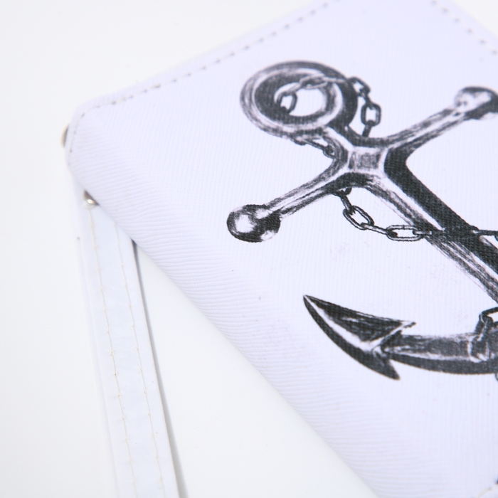 Кошелёк детский на молнии &laquo;Выбражулька&raquo;, цвет белый