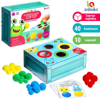 Развивающий сортер &laquo;Цветные бомбошки&raquo;