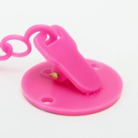 Держатель для соски - пустышки &laquo;ТРЕНД. Лапочки&raquo;, на цепочке, виды МИКС