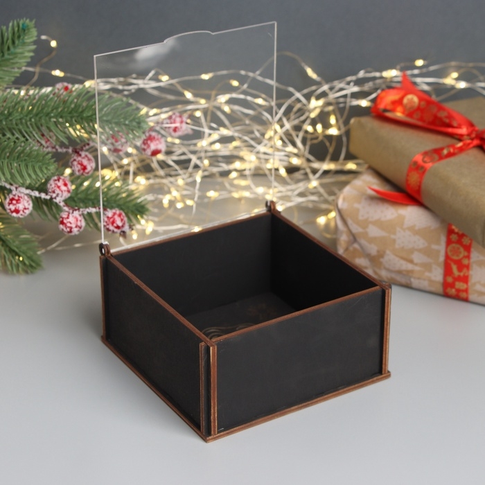 Новогодняя шкатулка Новогодняя шкатулка "Змея 2025" 6х12х12 см