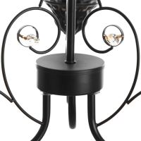 Люстра "Азазель" 3xE14 40Вт черно-золотой 57х57х39,5-98 см BayerLux Люстра "Азазель" 3xE14 40Вт черно-золотой 57х57х39,5-98 см BayerLux