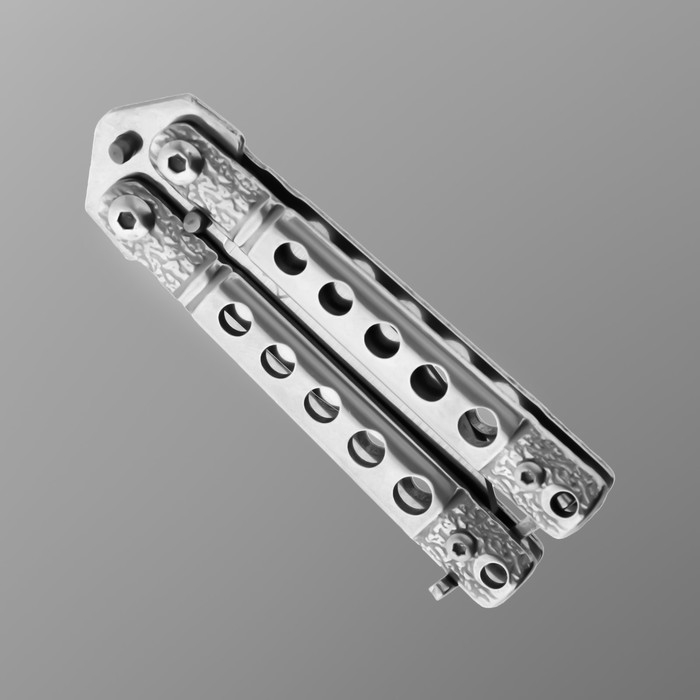 Нож-бабочка Нож-бабочка "Киллер" 11см, клинок 40мм/1,1мм, серебристый