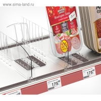 Большая пластиковая задняя опора с магнитной основой BACK-&times;L-ТМ, 108&times;105&times;140 мм, прозрачная