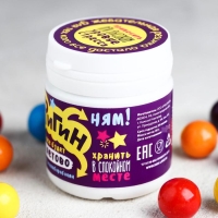 Жевательная резинка &laquo;Пофигин&raquo;: со вкусом тутти-фрутти, 40 г.