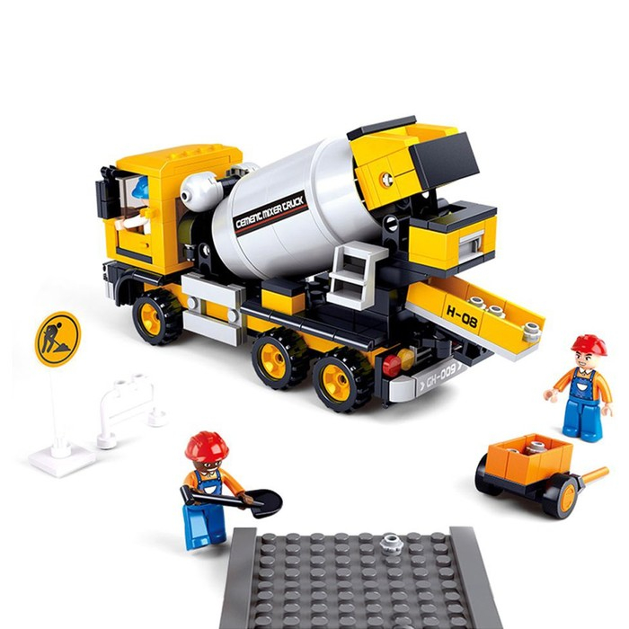Конструктор «Строительный миксер», 248 деталей Конструктор «Строительный миксер», 248 деталей