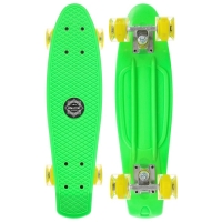 Скейтборд ONLITOP, 56x15 см, колёса световые PU 60х45 мм, алюминиевая рама, цвет МИКС Скейтборд ONLITOP, 56x15 см, колёса световые PU 60х45 мм, алюминиевая рама, цвет МИКС