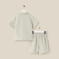 Костюм детский домашний (рубашка и шорты) SL HOME р 34 (122-128), светло-зеленый Костюм детский домашний (рубашка и шорты) SL HOME р 34 (122-128), светло-зеленый