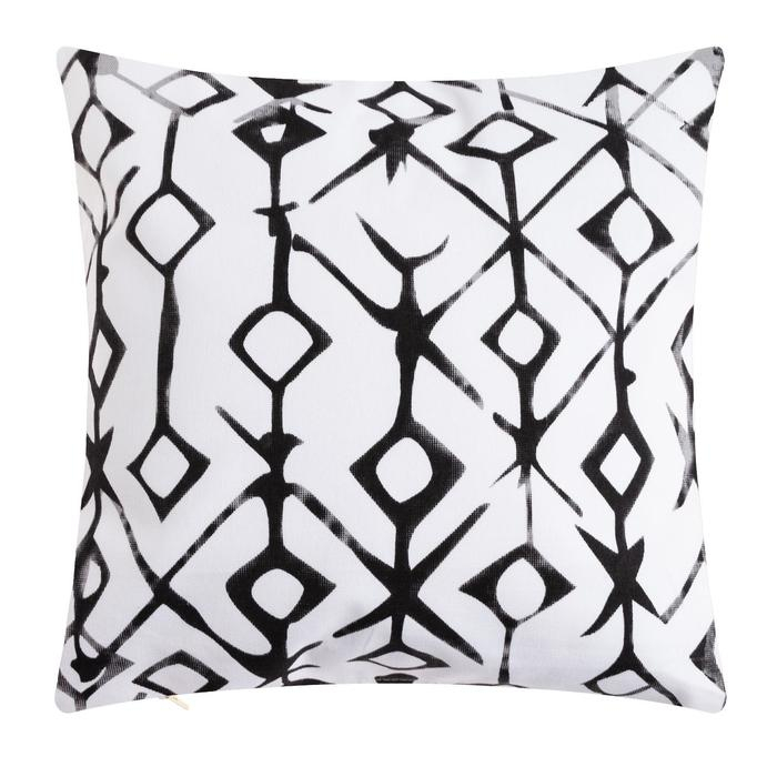 Наволочка декоративная 40х40 см, Ethnos black, 100% хлопок Наволочка декоративная 40х40 см, Ethnos black, 100% хлопок
