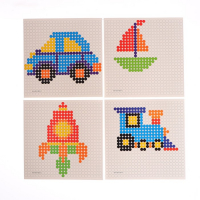 Термомозаика «Транспорт» с пинцетом Термомозаика «Транспорт» с пинцетом