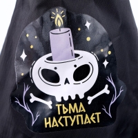 Карнавальная шляпа &laquo;Кошмарное веселье&raquo; чёрная, с гирляндой