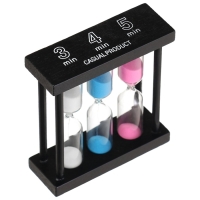 Песочные часы "Кальт", на 3, 4, 5 минут, 3 х 9 см Песочные часы "Кальт", на 3, 4, 5 минут, 3 х 9 см