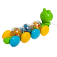 Каталка на веревке &laquo;Весёлый червячок&raquo;