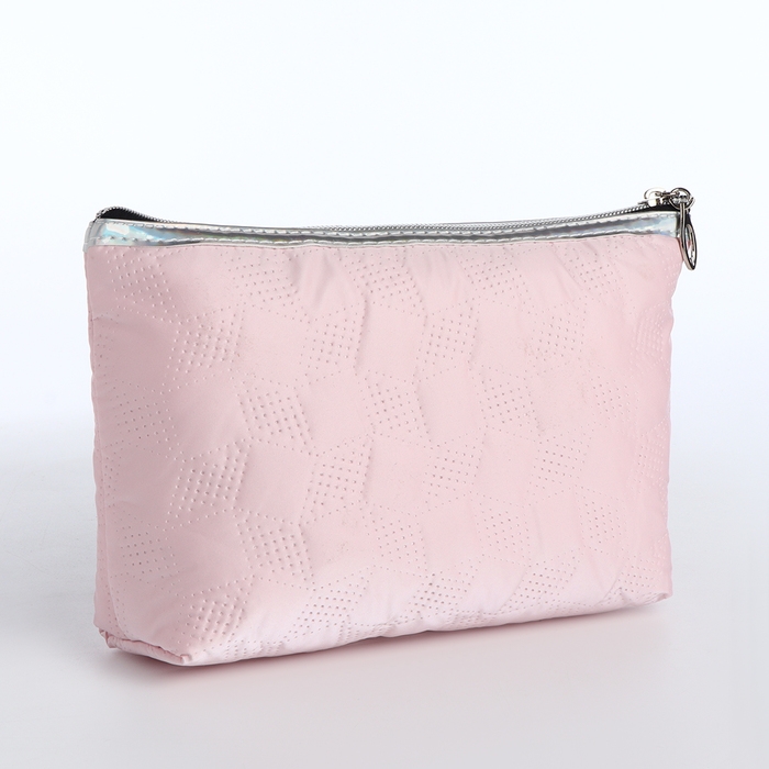 Косметичка на молнии, цвет розовый Косметичка на молнии, цвет розовый