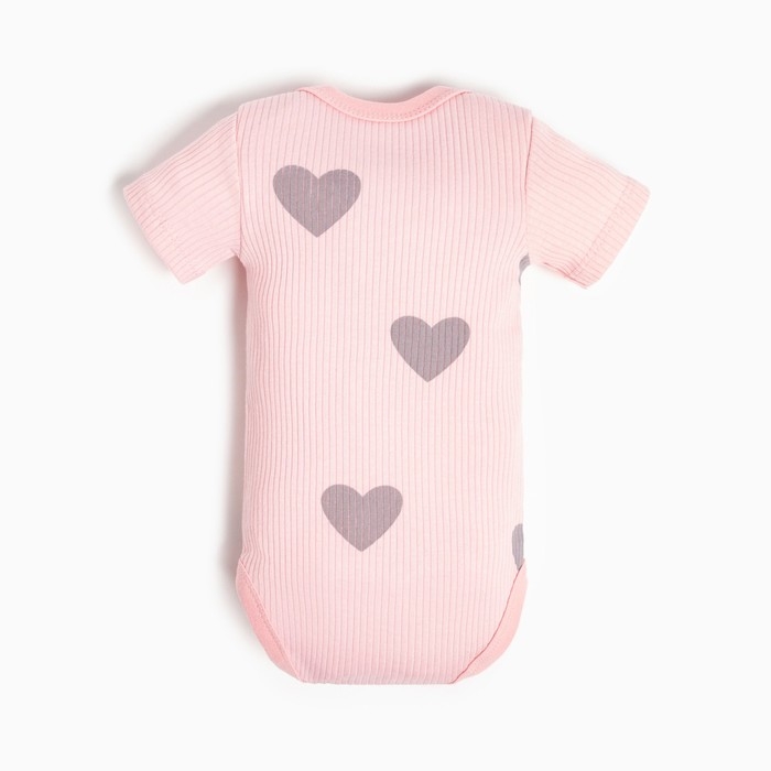 Боди Крошка Я «Сердца», рост 68-74 см, цвет розовый Боди Крошка Я «Сердца», рост 68-74 см, цвет розовый